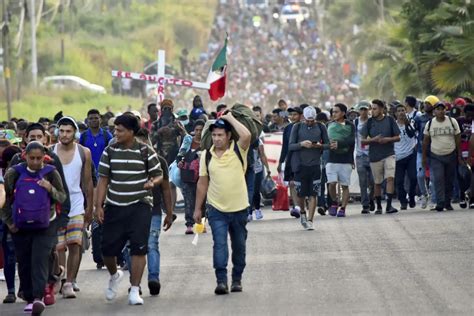Thousands join migrant caravan in Mexico ahead of Secretary of State Blinken’s visit to the capital